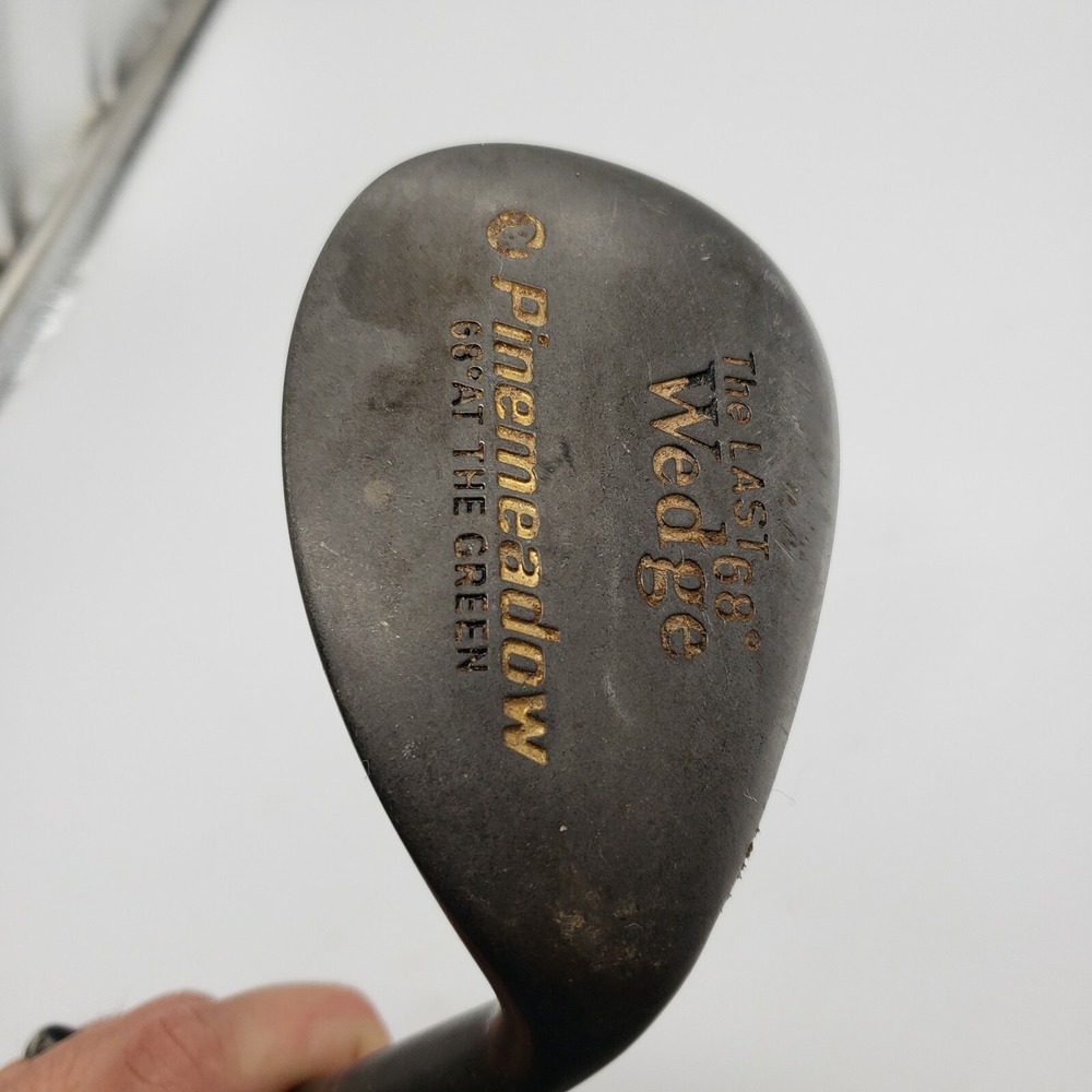 Pinemeadow The‎ Last Wedge 68 Degree Regular Steel Shaft RH Great Condition